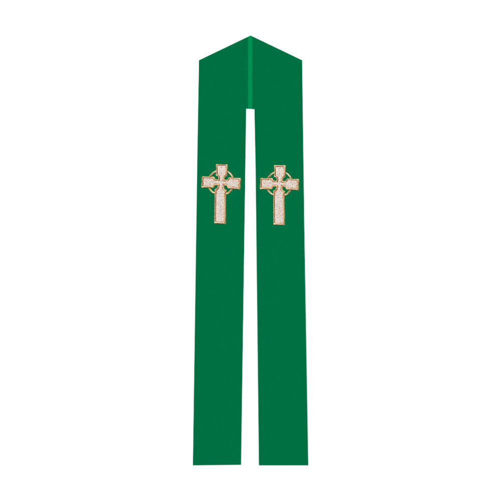 Celtic Cross Overlay or Deacon Stole