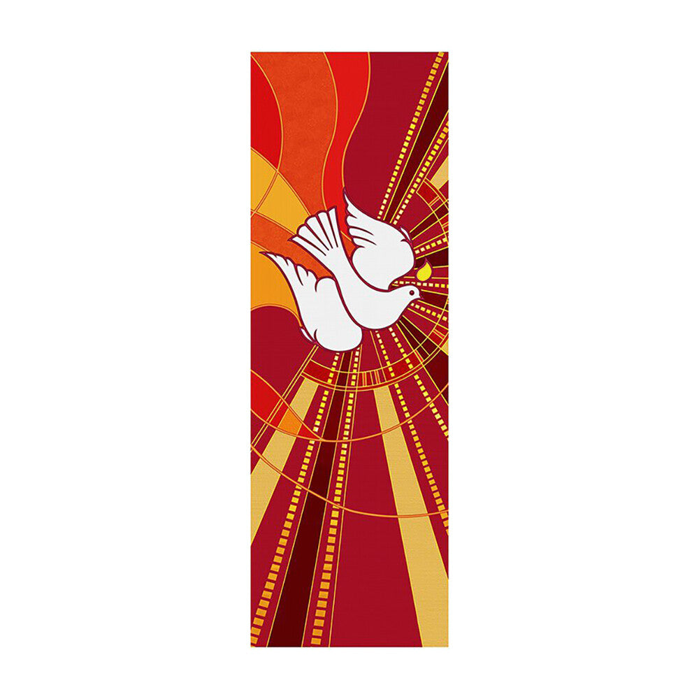 Dove Tapestry Banner X-Stand