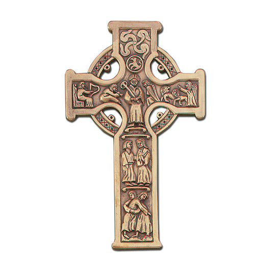 8" Fine Pewter Celtic Cross, Style JC9012K