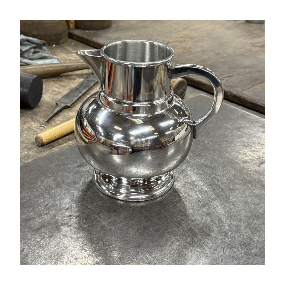 Two Pint Pewter Water Jug