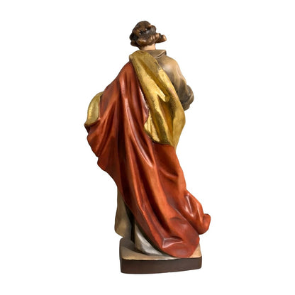 Polychrome and Gilded Wooden Statue St. Benjamin of Persia | Dolfi