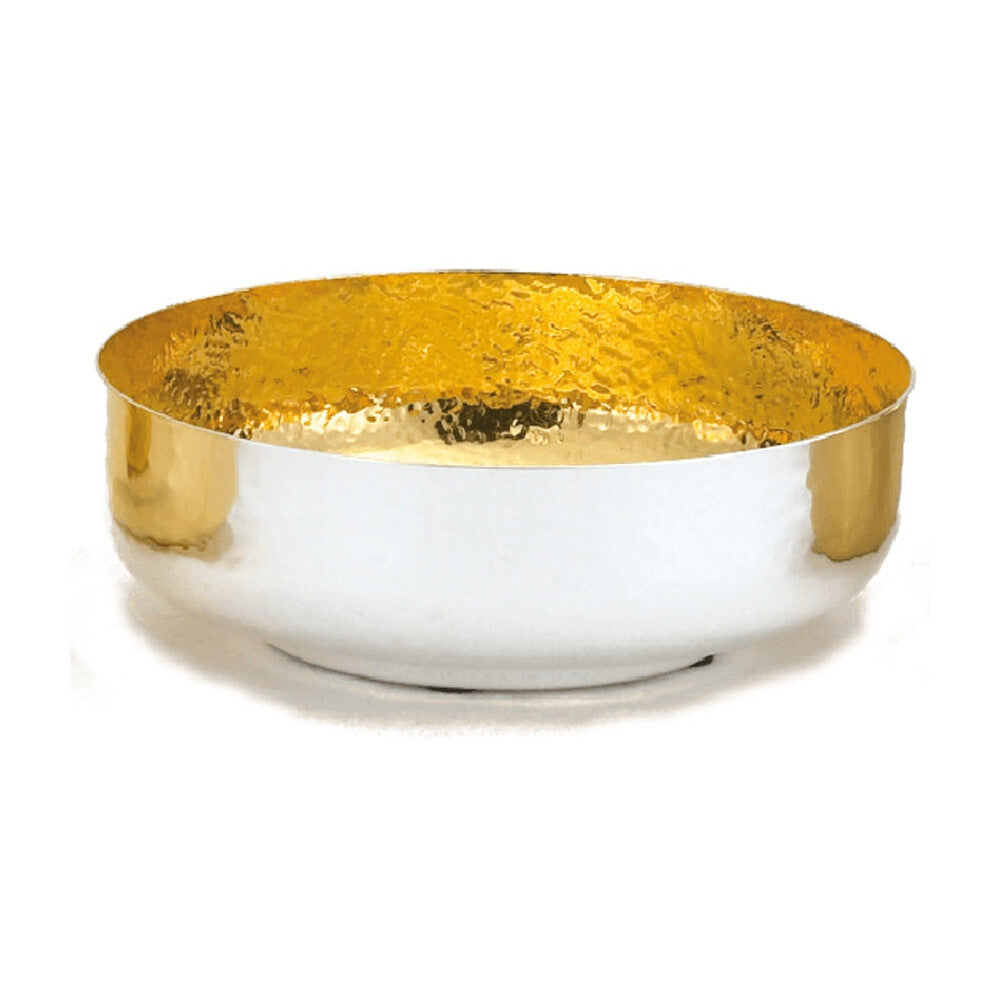 Open Ciborium - 6⅛" Bowl, Hammered Brite Star