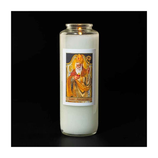 6 Day Saint Augustine Glass Devotional Light