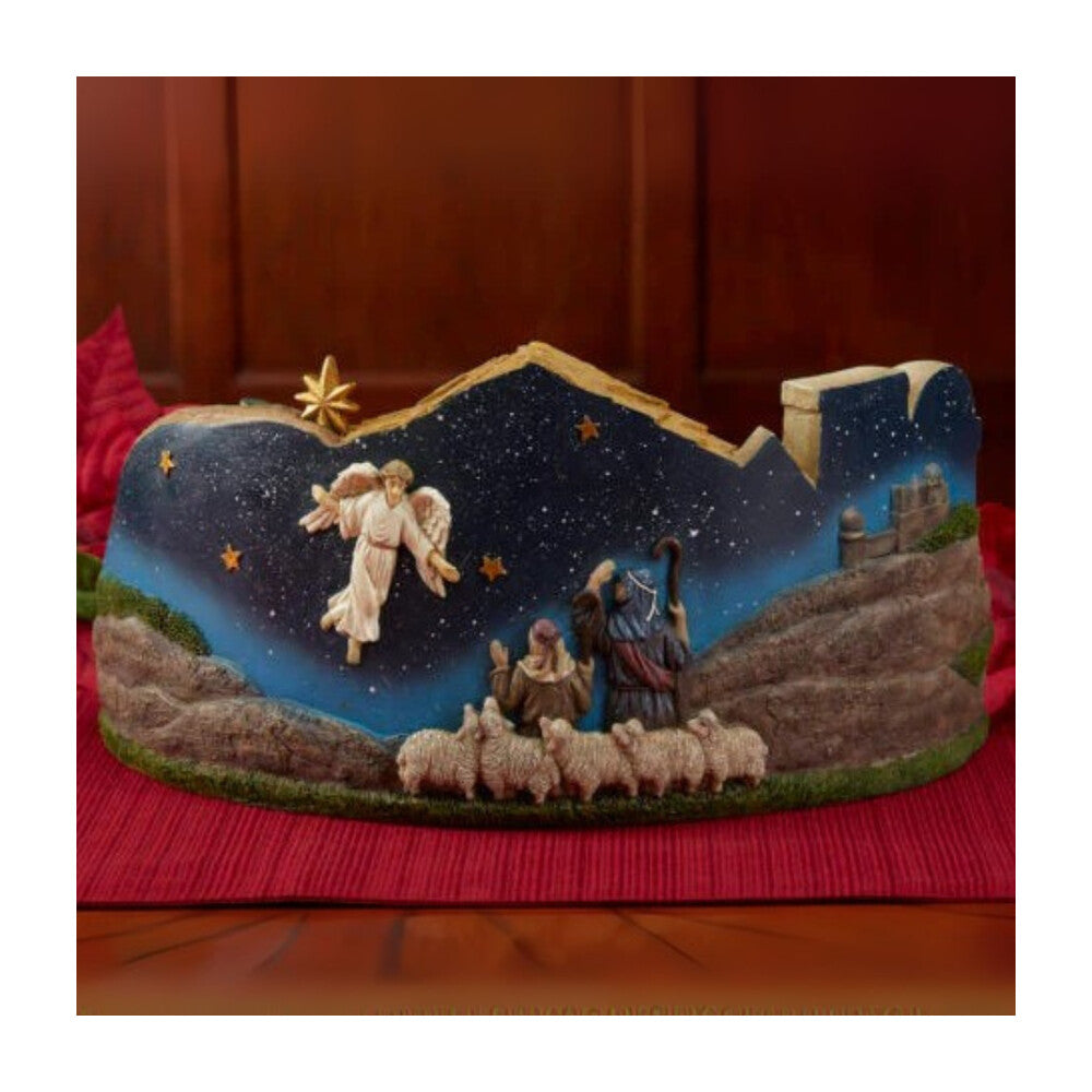 The Deluxe Lighted Panorama Nativity