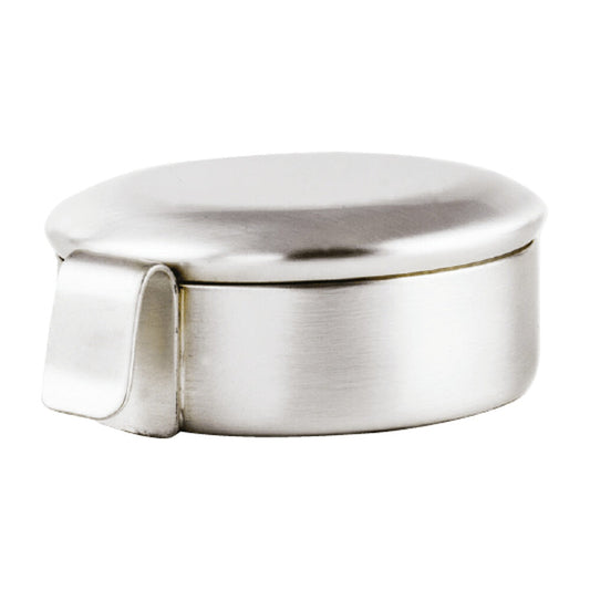 Satin Silver w/ silver amulet