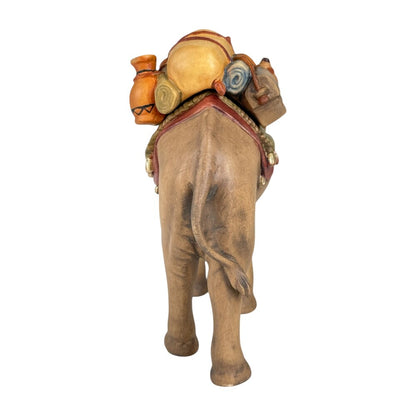 Elephant with Saddle - Maple Wood
