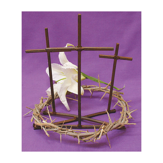 Crown of Thorns & Cross Set