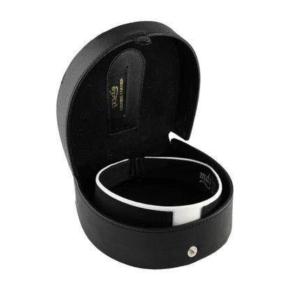 Real Leather Collar Case