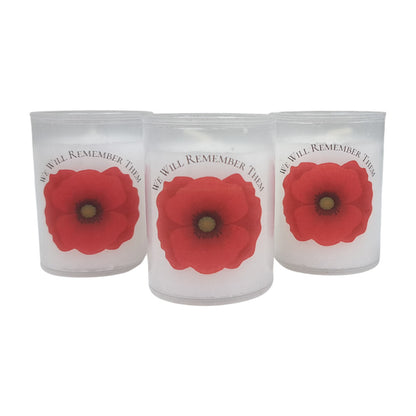 18-24 Hour Remembrance Candles, 4Pack