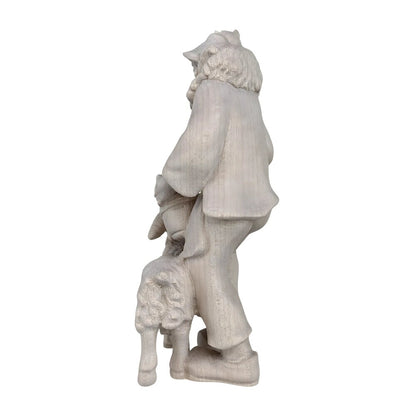 Shepherd with Goat and Kid - Maple Wood