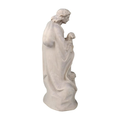 Pastor with Lamb - Maple Wood