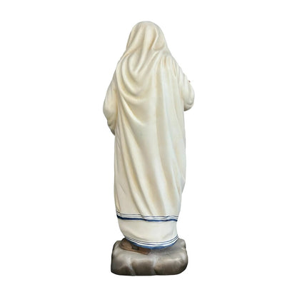 Saint Teresa of Calcutta Statue in Maple and Lime Wood Val Gardena