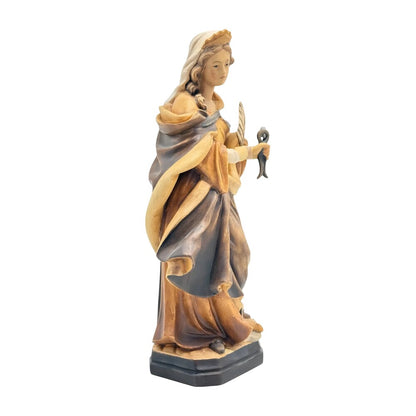 Saint Apollonia | Carved Wood Statue, Patron Saint of Dentists