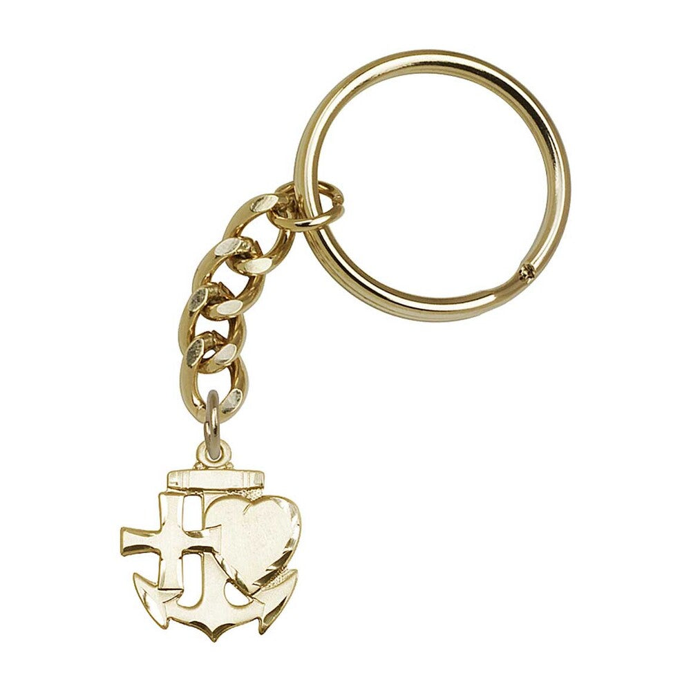 Faith, Hope & Charity Keychain