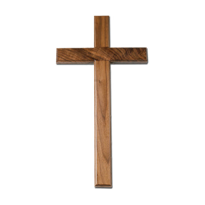 Plain Oak Beveled Cross 24"-96" High