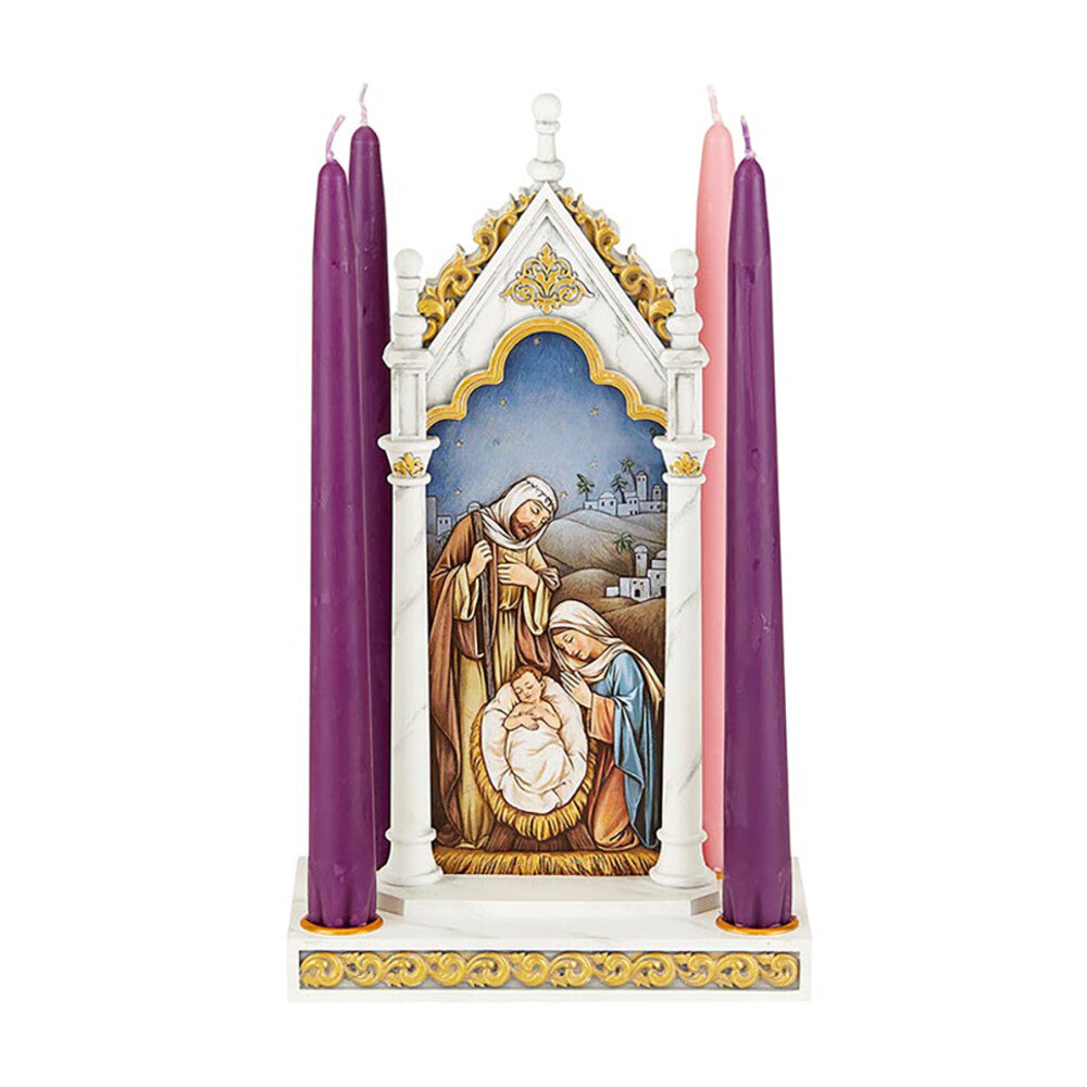 O Little Town Of Bethlehem Advent Candleholder