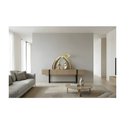 Holy Family with Crib - Maple Wood