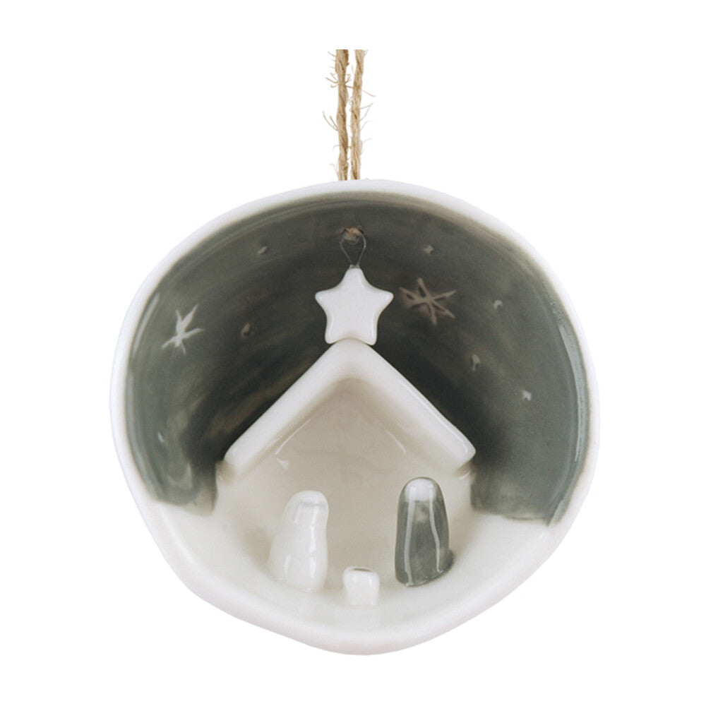 Jesus, Mary & Joseph Christmas Bauble