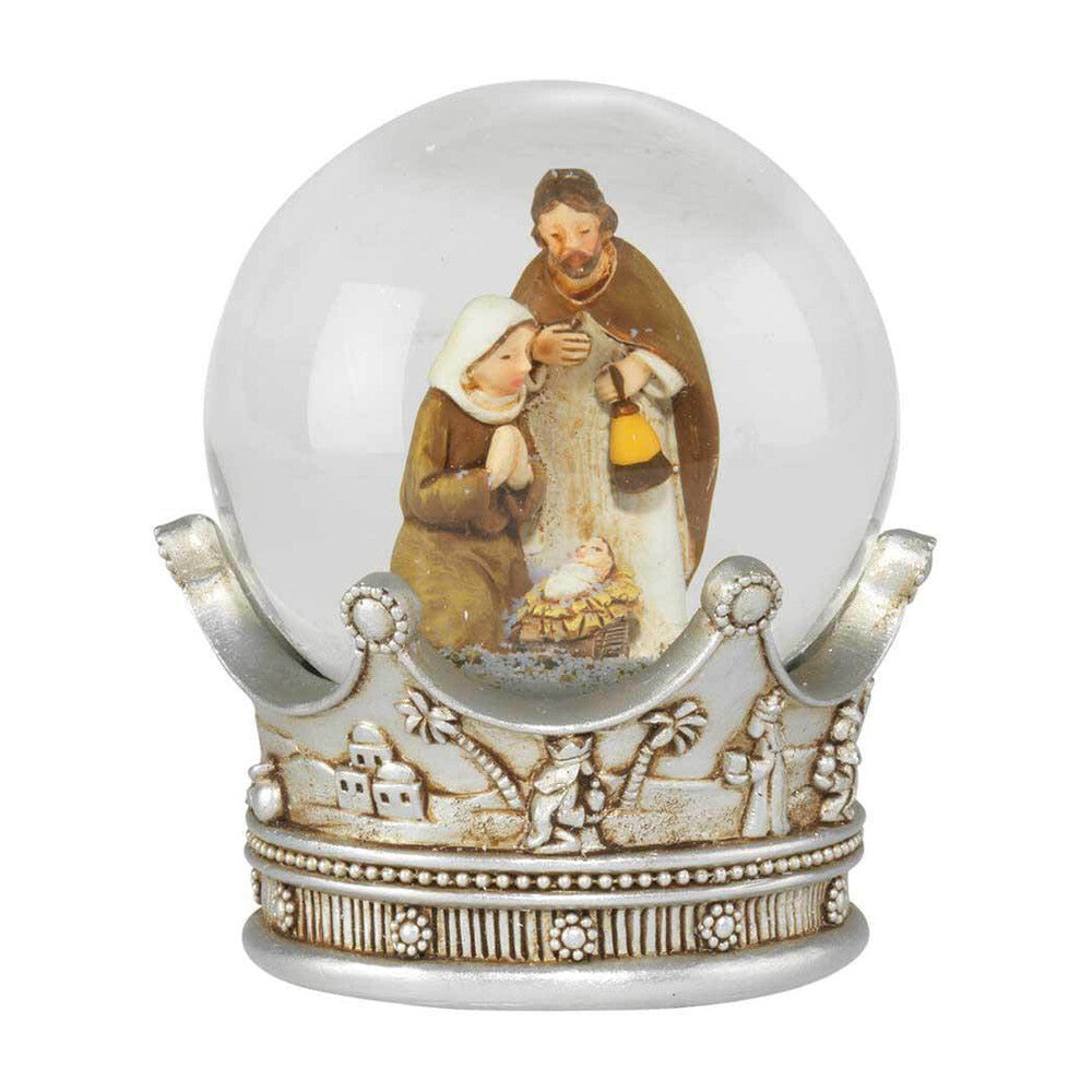 Christmas Holy Family Water Globe