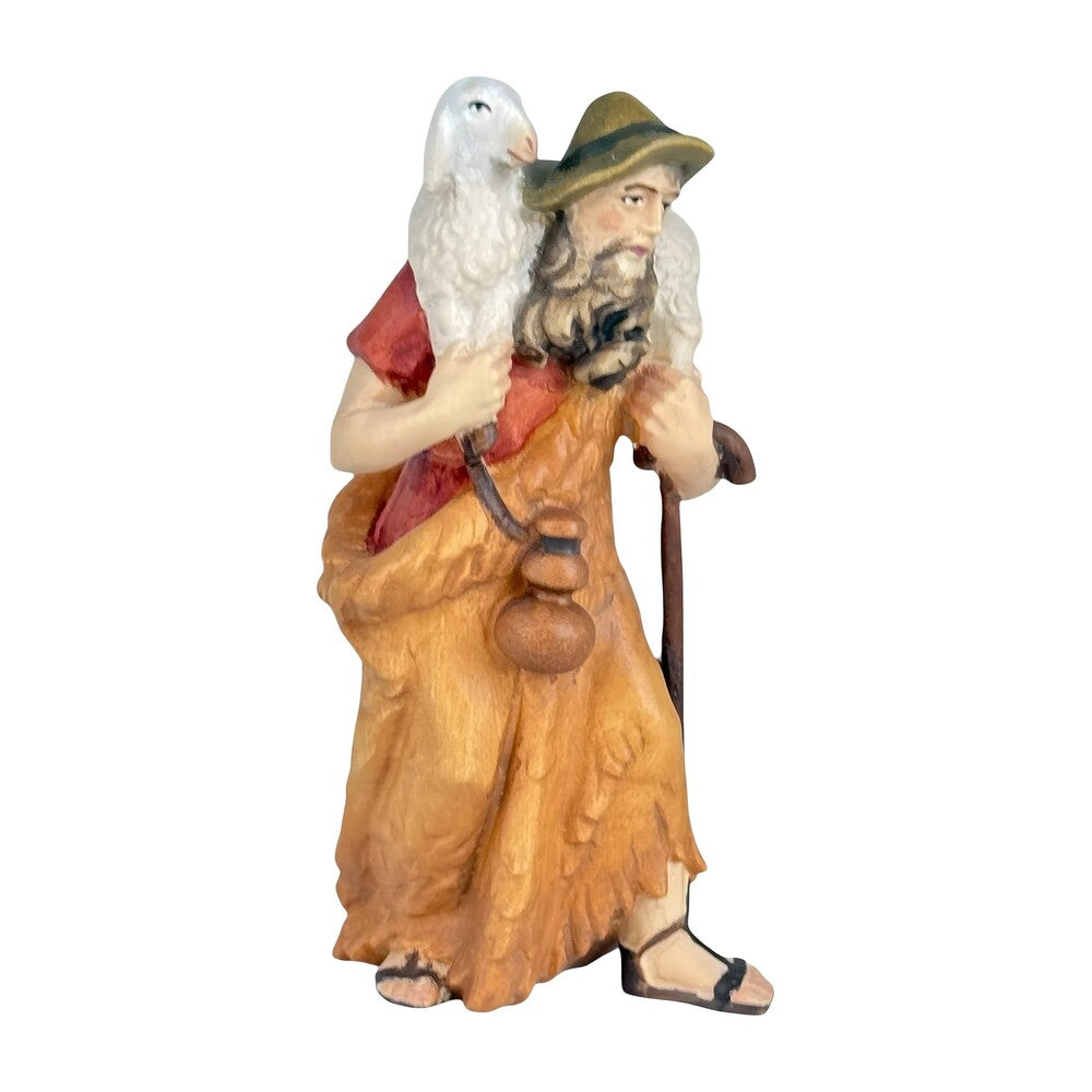 Shepherd with Lamb on Shoulders - Maple Wood
