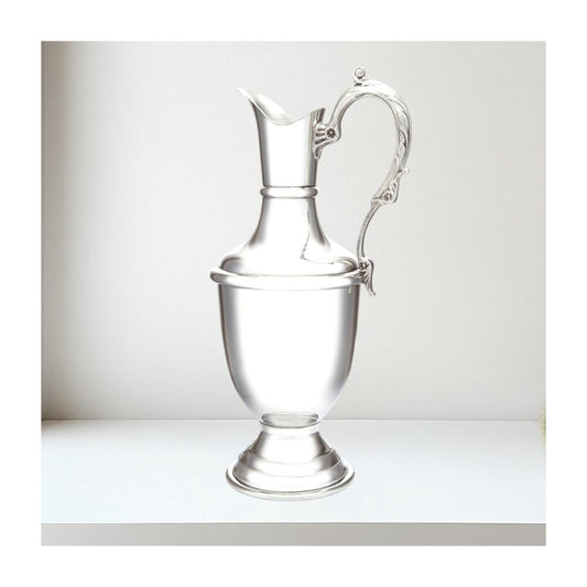 Large Pewter Claret Jug