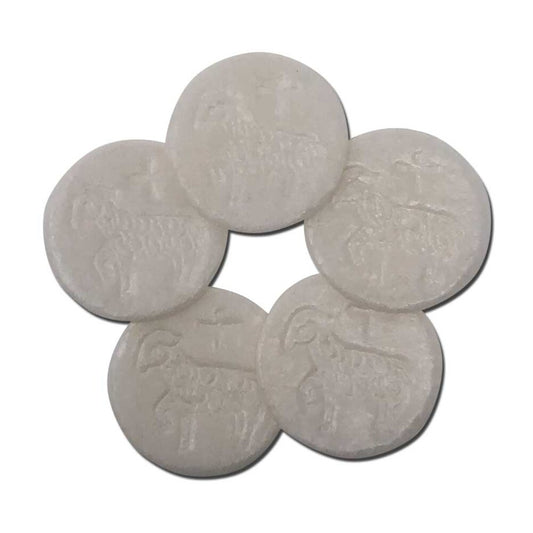 1 3/8" People's Lamb Design Altar Bread — White or Wholemeal, Box of 250