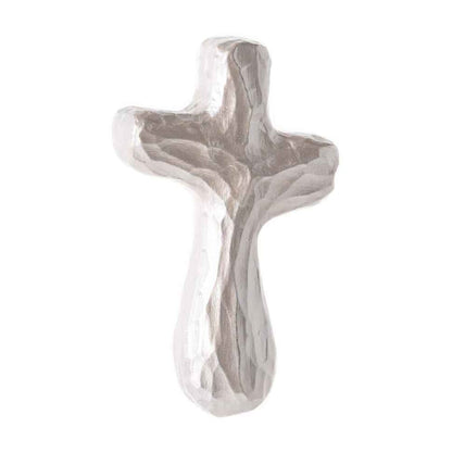 White Indescence Journey Holding Cross