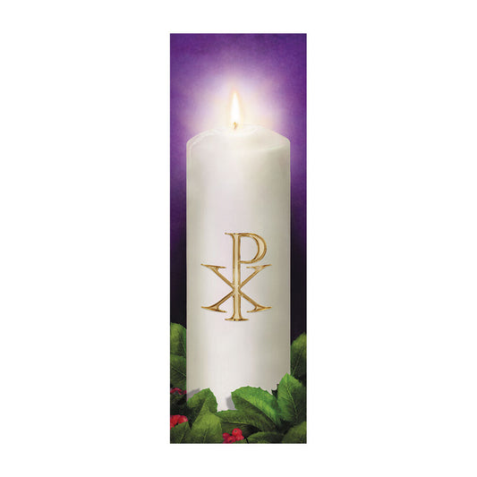 Christ Candle Advent Banner