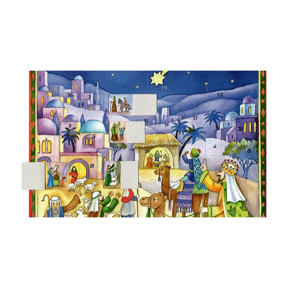 Three Kings Come To The Stable Advent Calendar