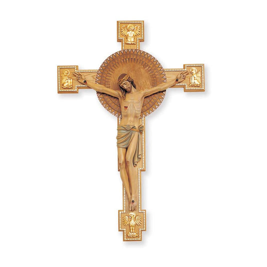 Corpus on Byzantine Cross with Halo & Symbols DS 120/1
