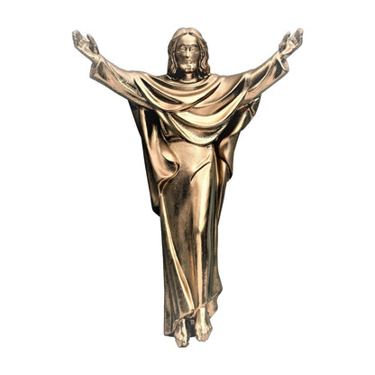 Christ the King Resurrected in Glory: Sacred Sculpture Val Gardena -