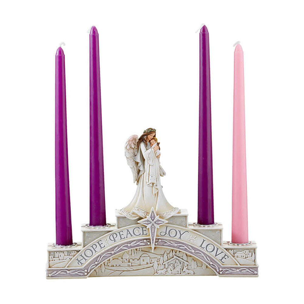 Angel Advent Candleholder