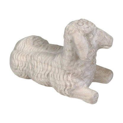 Lying Sheep in Maple Wood