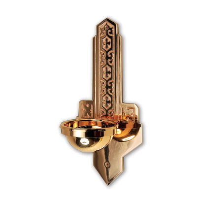 16 1/2" High Holy Water Fonts
