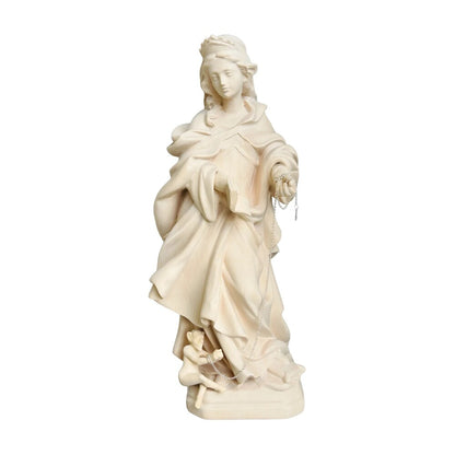 Saint Juliana Wooden Statue Val Gardena