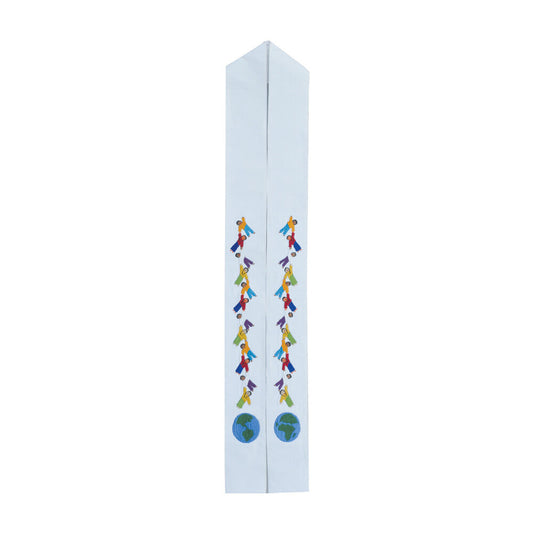 Fair Trade Children Hand-in-Hand Overlay Stole