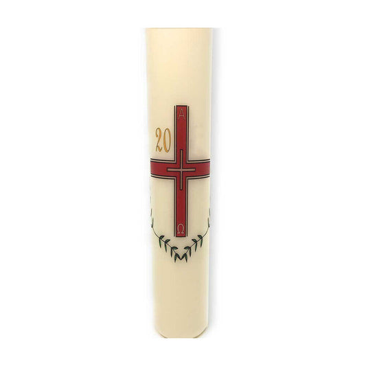 Cross with Vine Paschal Candle