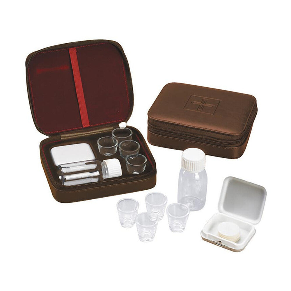 Four Cup Portable Communion Set