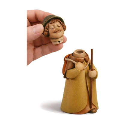 Shepherd with Sack - Maple Wood