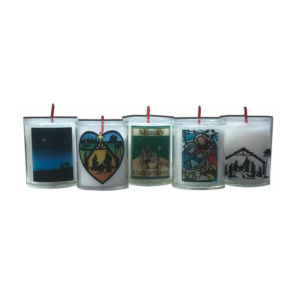24 Hour Christmas Votive Lights