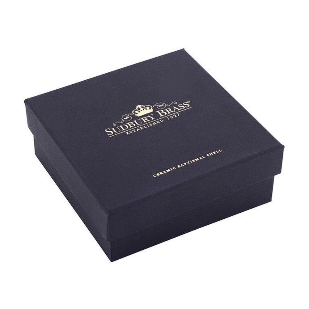 Porcelain Baptismal Shell in Gift Box