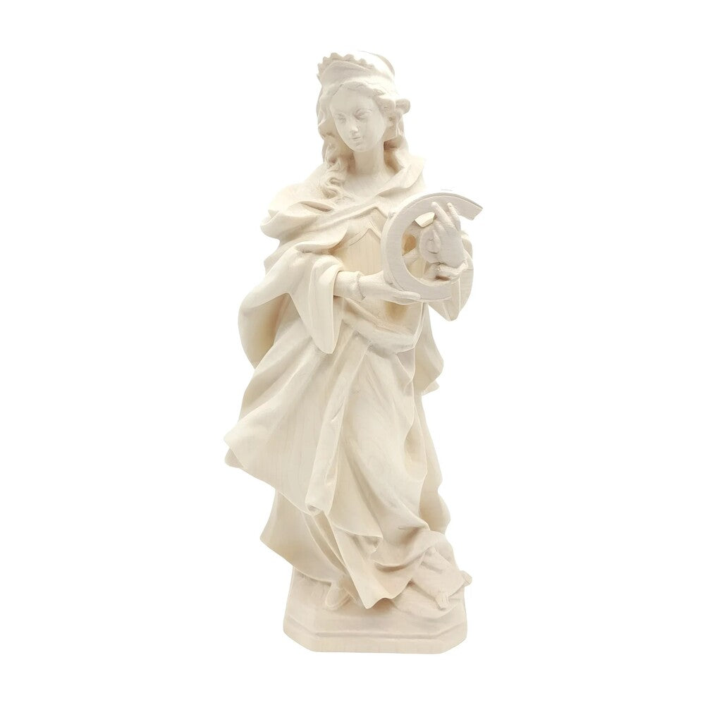 Saint Catherine of Alexandria Statue - Val Gardena Wood Sculpture