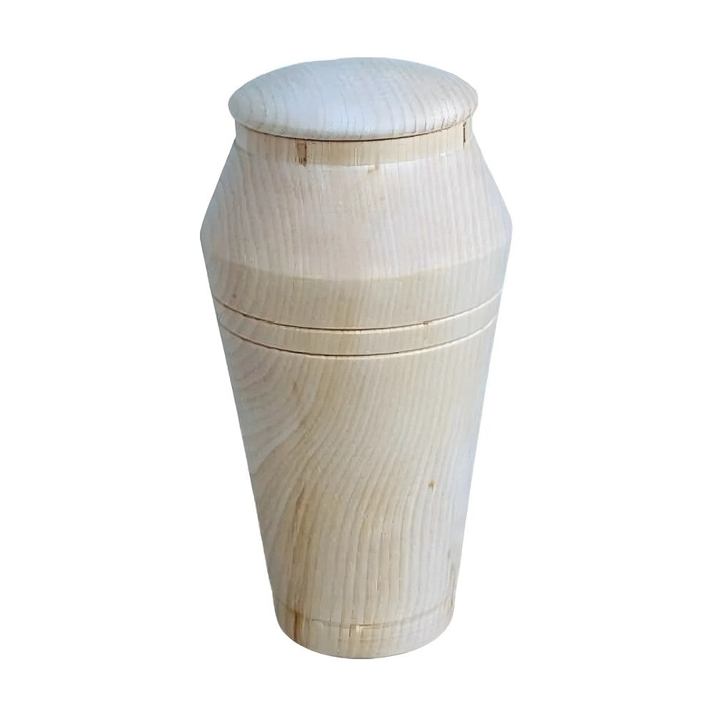 Turned Maple Wood Pet Urn | Val Gardena