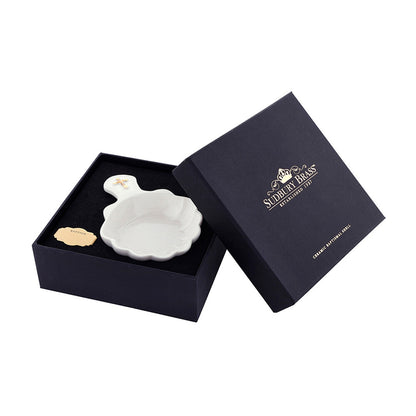 Porcelain Baptismal Shell in Gift Box