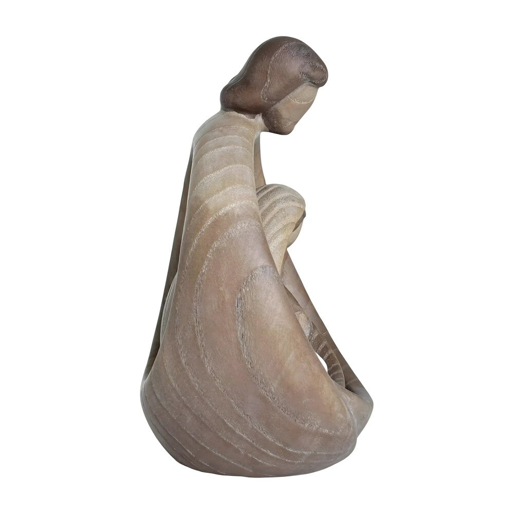 Sacred Family Modern Minimalist Nativity Scene - Wood Sculpture