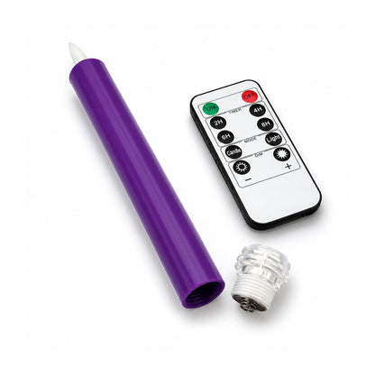 Remote-Control LED Advent Candle Set of 4