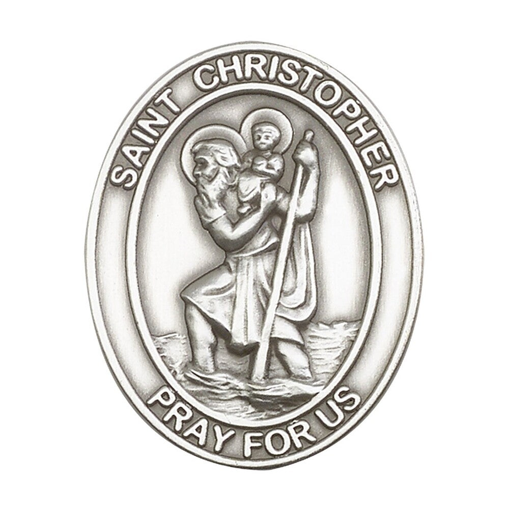 St. Christopher Visor Clip