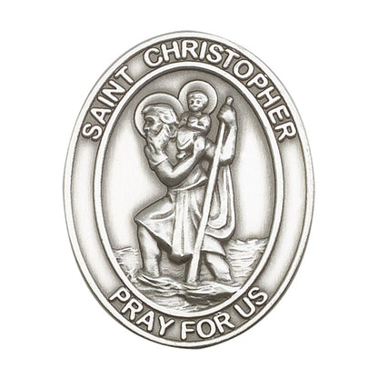 St. Christopher Visor Clip