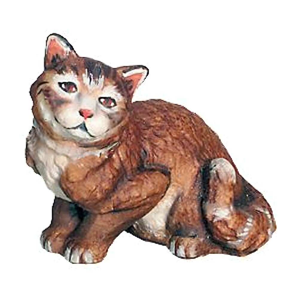 Sitting Kitten - Maple Wood