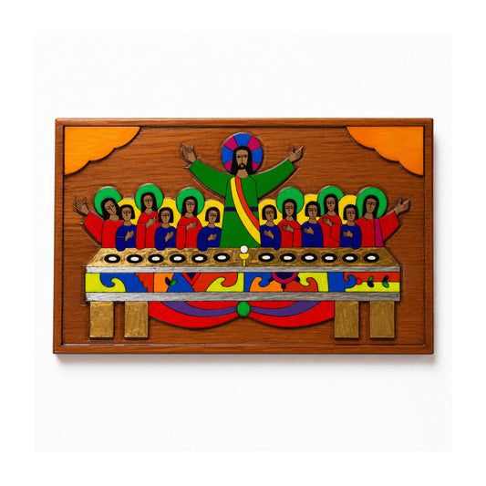 Alleluia Last Supper Plaque